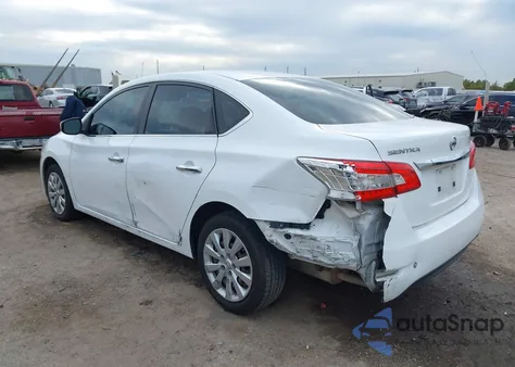 2015 Nissan Sentra S from USA, damaged, VIN 3N1AB7AP1FY224446